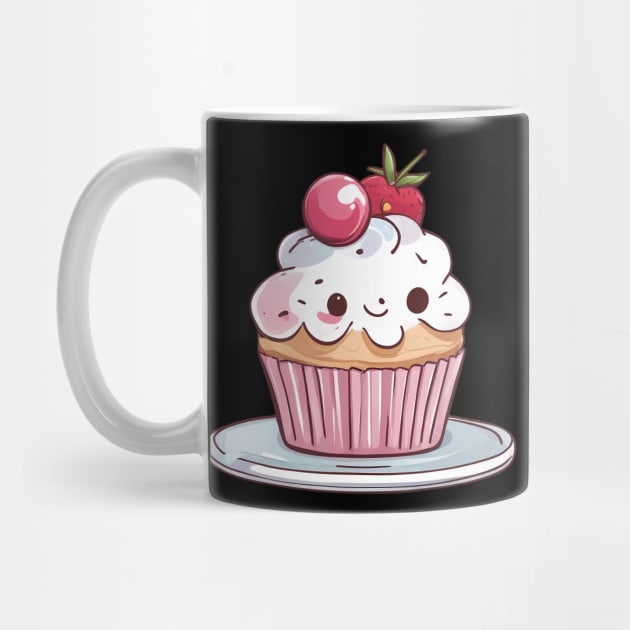 Cute Kawaii Cup Cake by animegirlnft